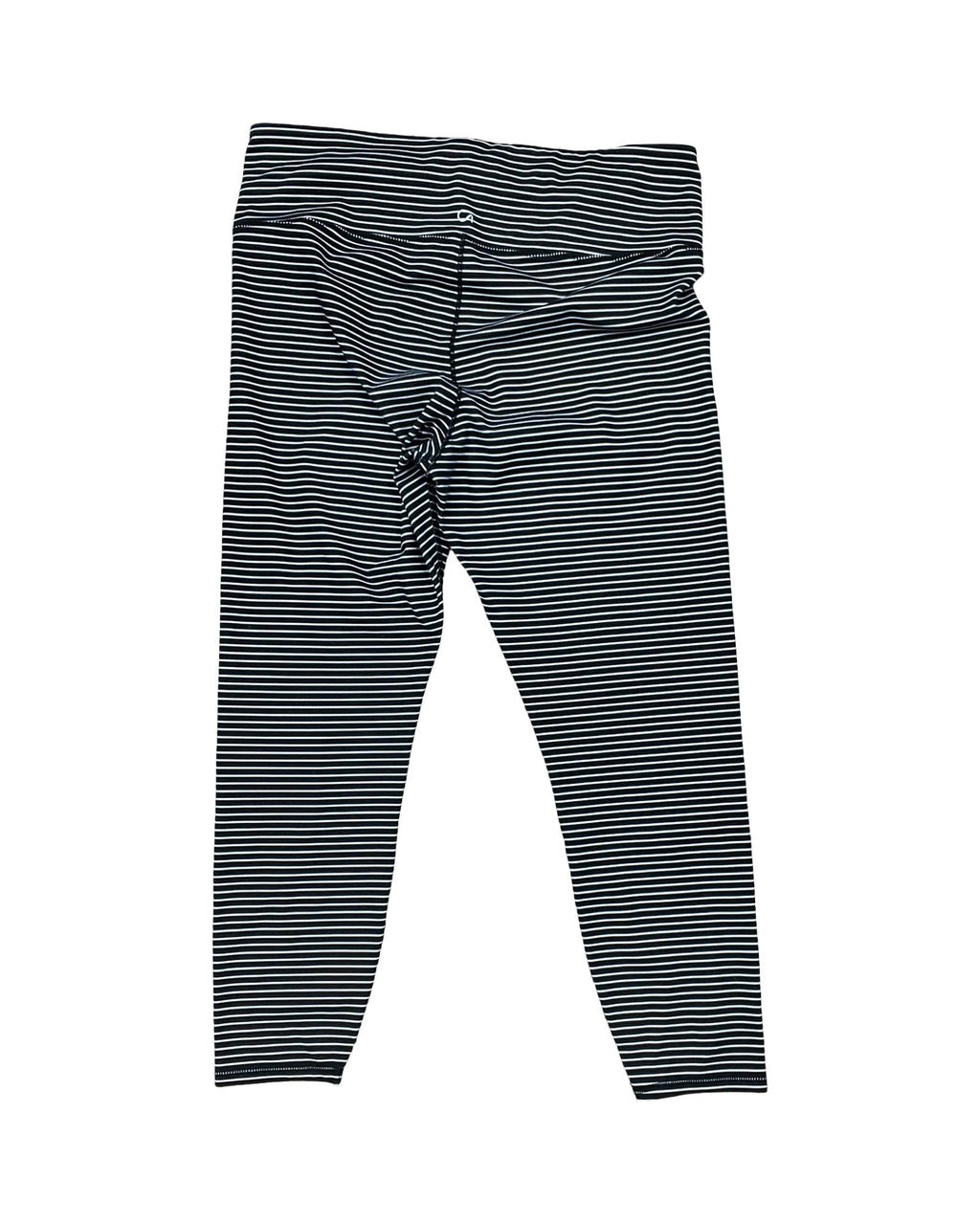 Athletic Leggings By Gapfit In Black & White, Size:L