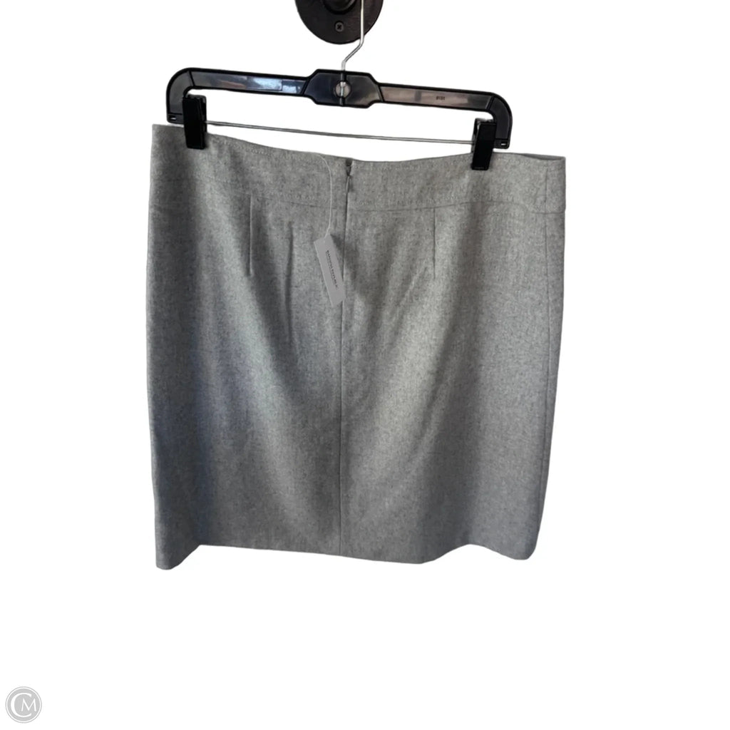 Skirt Midi By Banana Republic In Grey, Size: 12