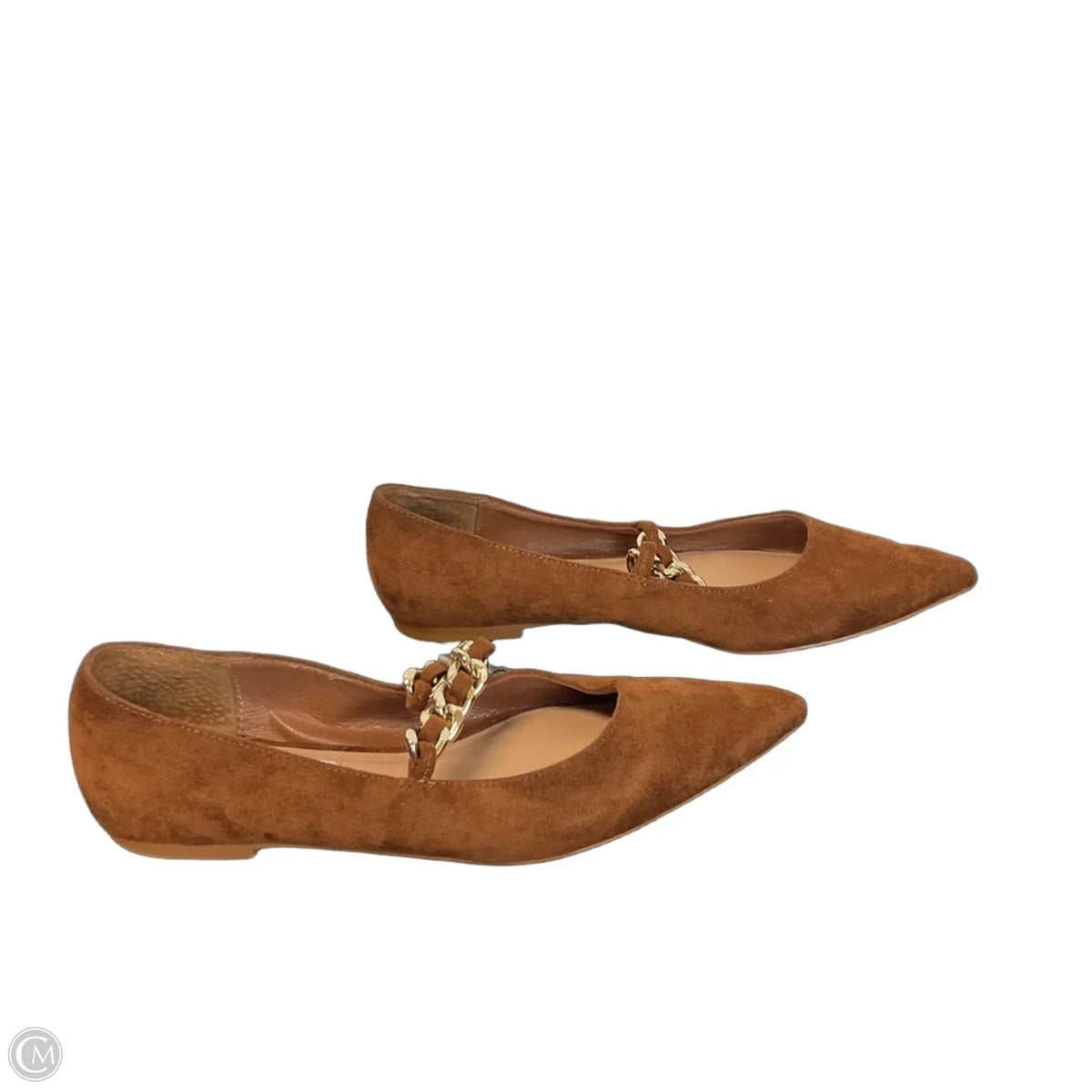 Shoes Flats By Clothes Mentor In Brown, Size: 6