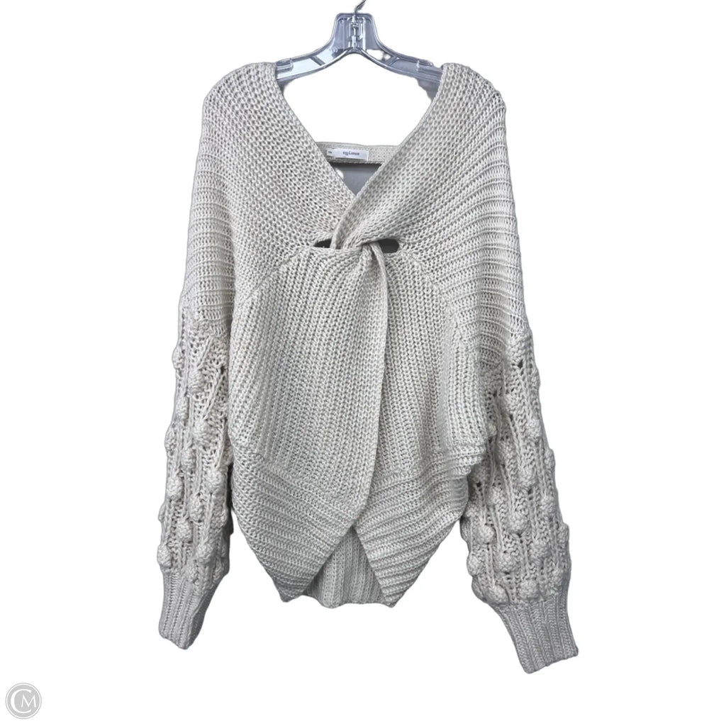 Sweater By Clothes Mentor In Beige, Size: M