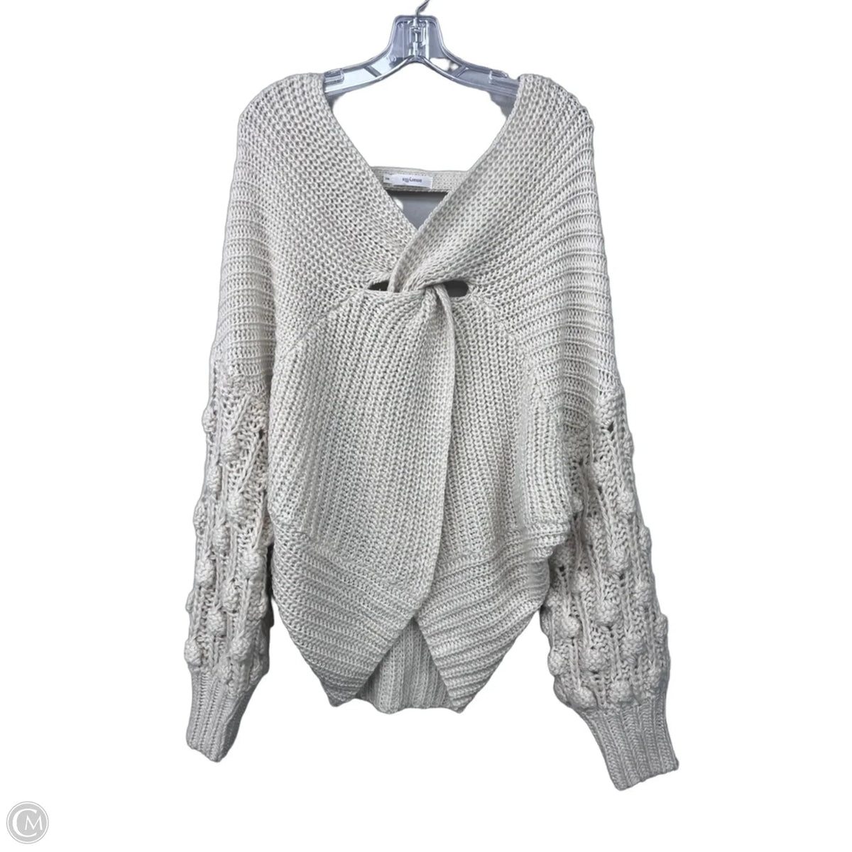 Sweater By Clothes Mentor In Beige, Size: M