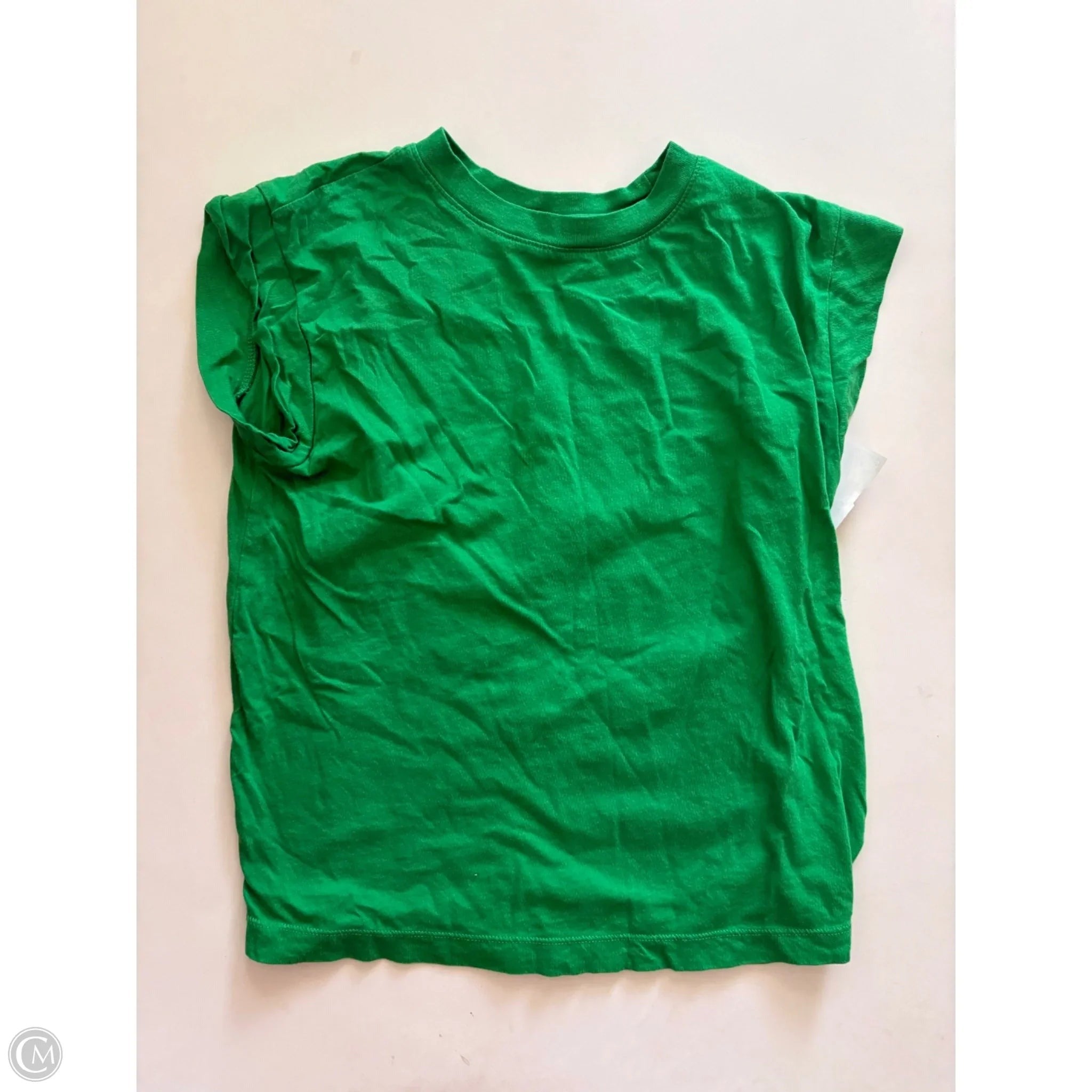 Top Short Sleeve By A New Day In Green, Size: Xs