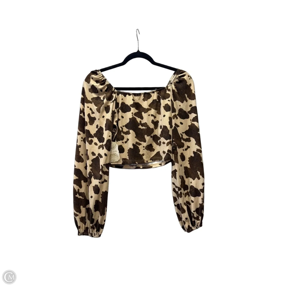 Top Long Sleeve By Altard State In Animal Print, Size: M
