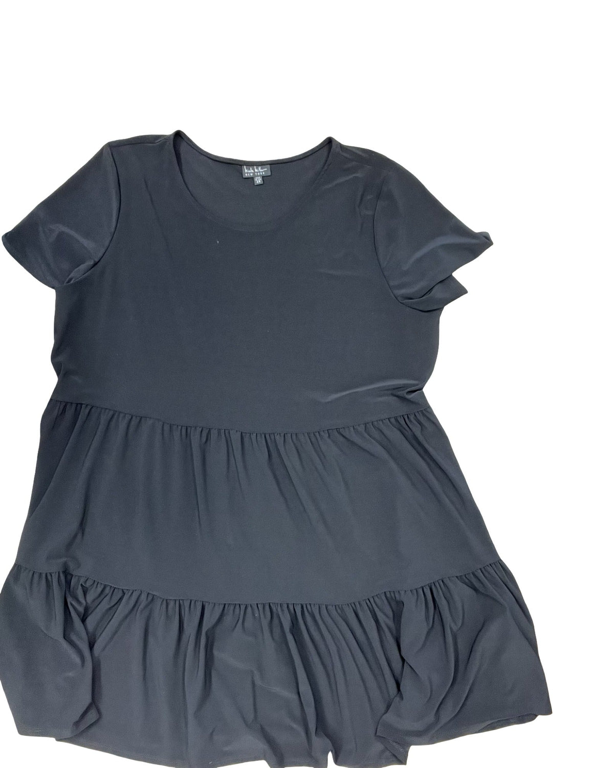 Dress Casual Midi By Nicole Miller In Black, Size:2X