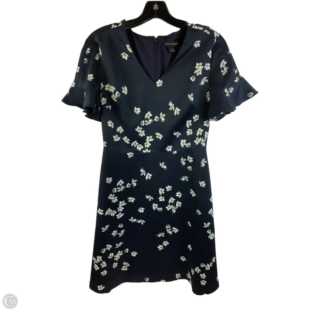 Dress Work By Banana Republic In Navy, Size: 2