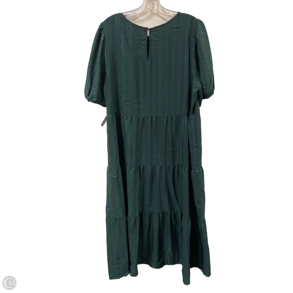 Dress Casual Maxi By Treasure And Bond In Green, Size: Xl