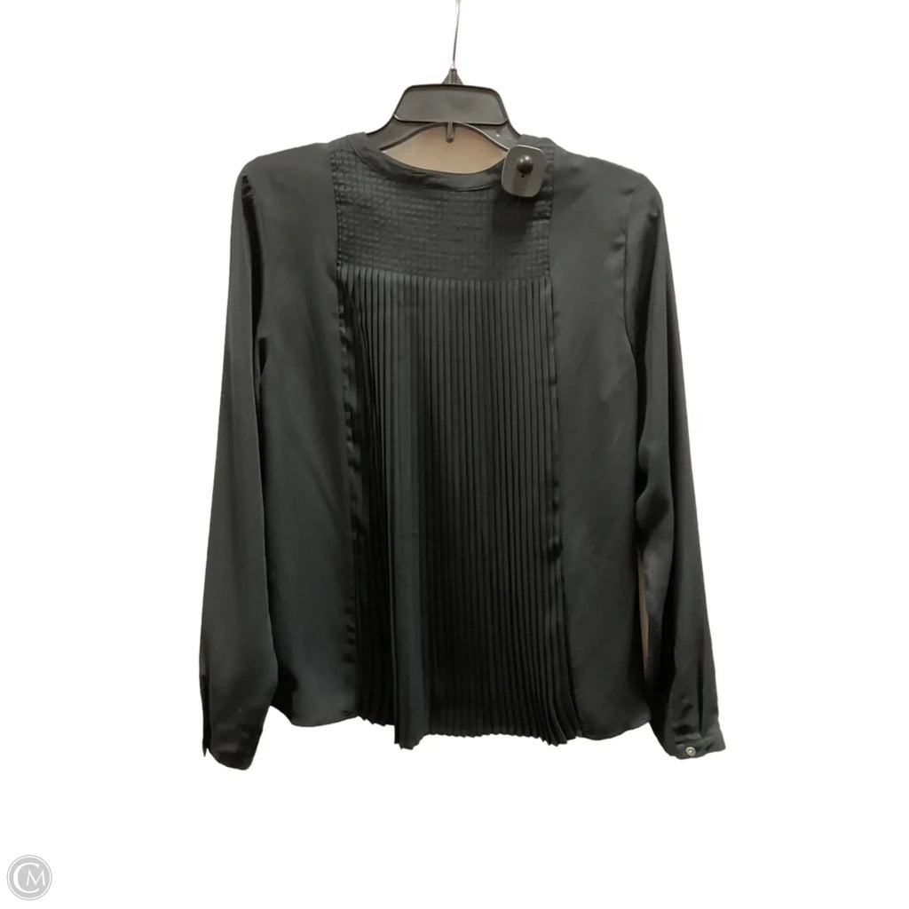 Top Long Sleeve By A New Day In Black, Size: M