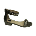 Sandals Heels Block By White House Black Market In Bronze, Size:7.5