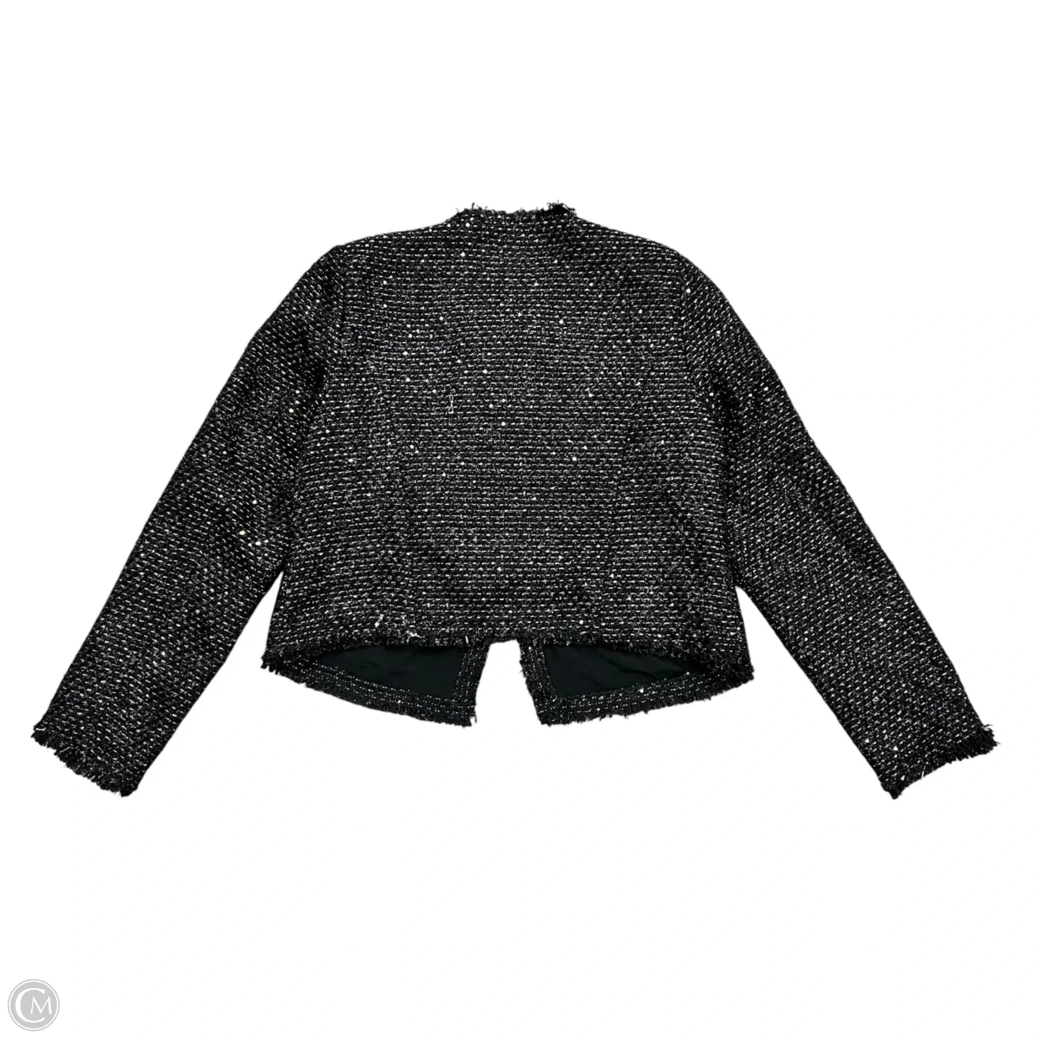Blazer By Elie Tahari In Black & Gold, Size: M