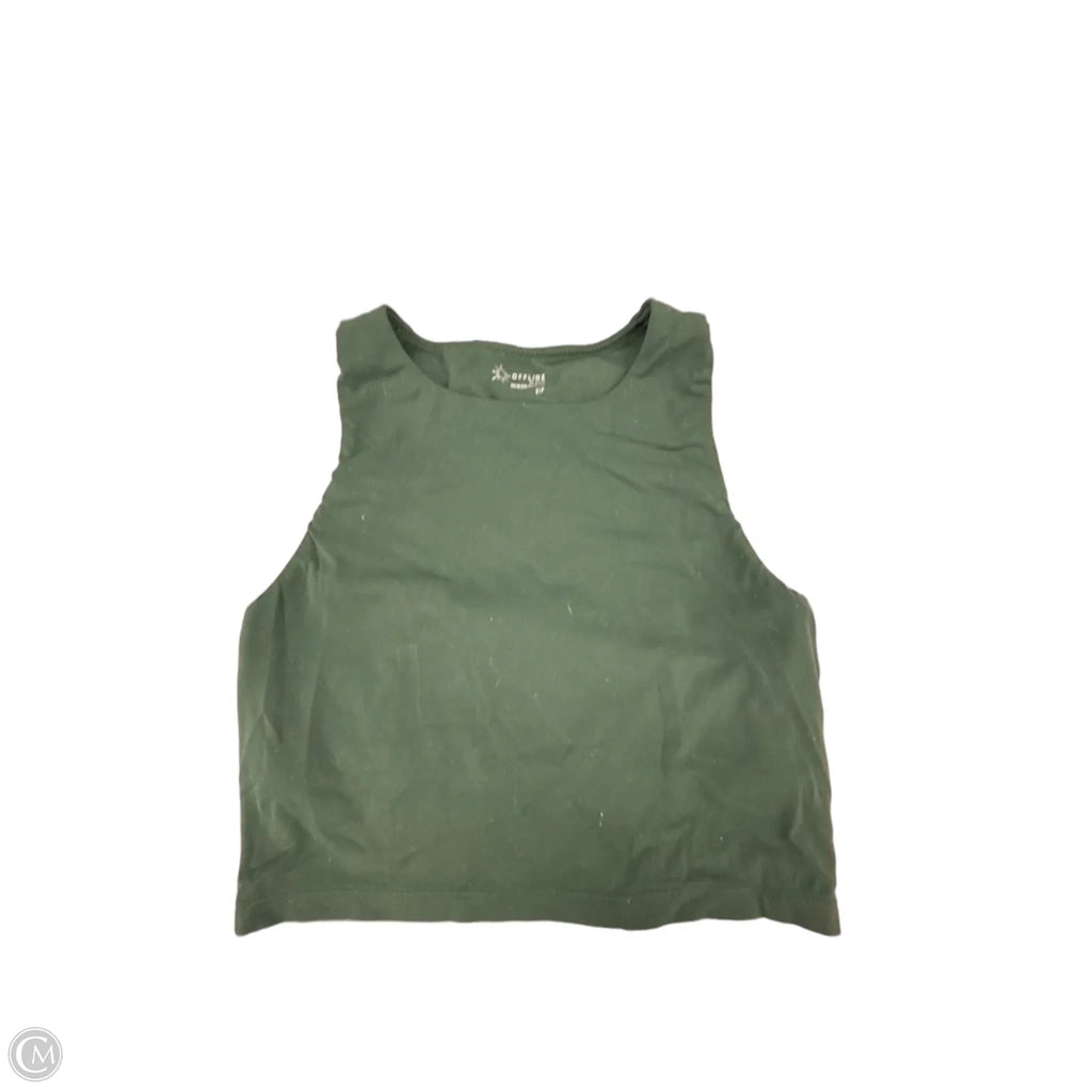 Athletic Tank Top By Offline In Green, Size: S
