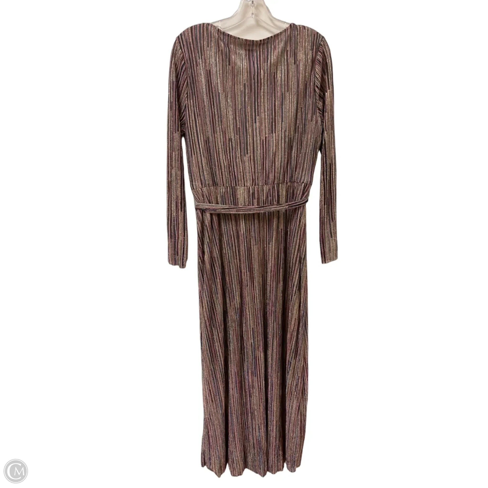 Dress Party Long By Anne Klein In Multi-colored, Size: L