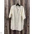 Top Short Sleeve By Ekouaer In Beige, Size: L