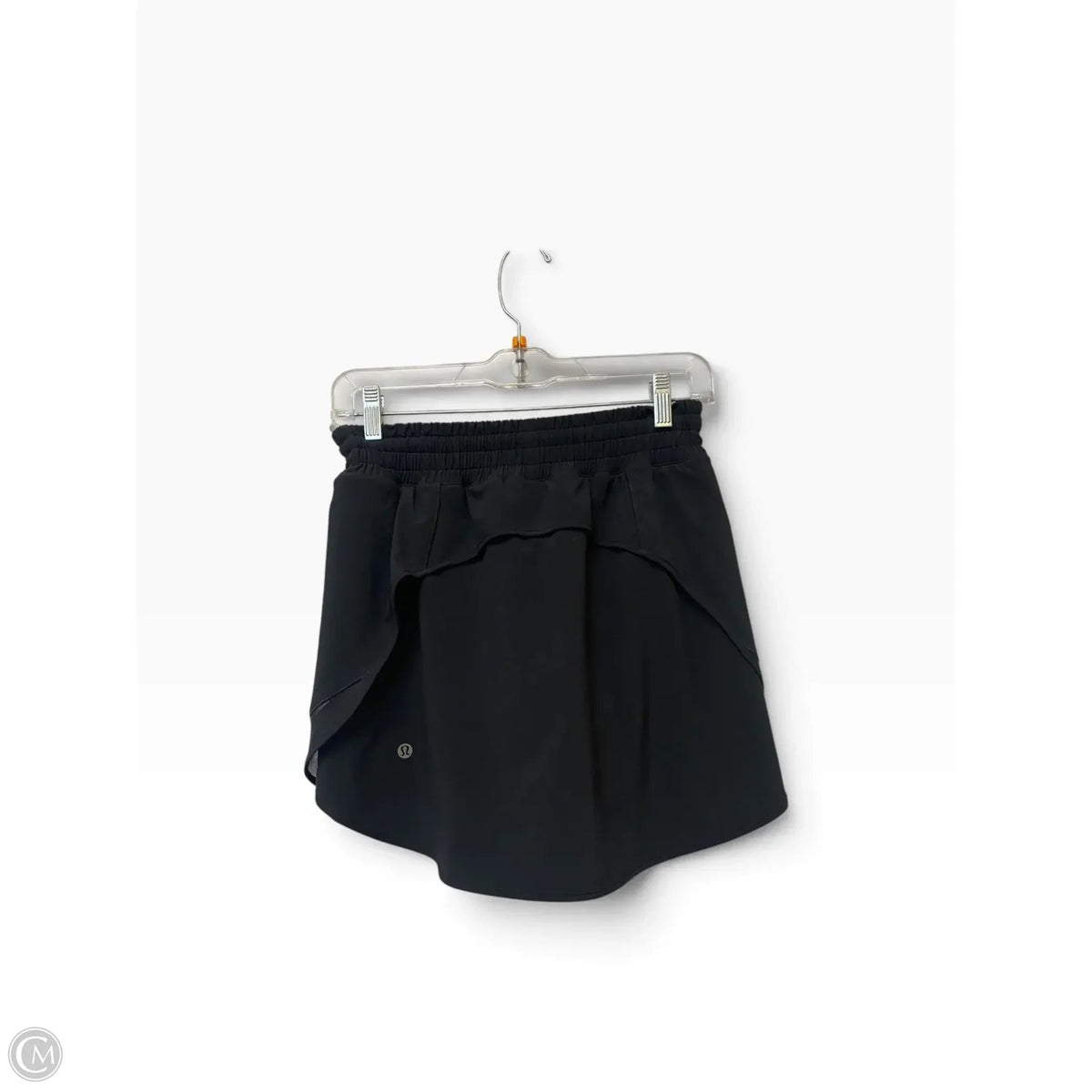 Athletic Skort By Lululemon In Black, Size: 4