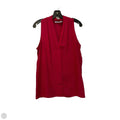 Top Sleeveless By Violet And Claire In Red, Size: L