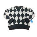 Sweater By Abercrombie And Fitch In Cream & Grey, Size: M