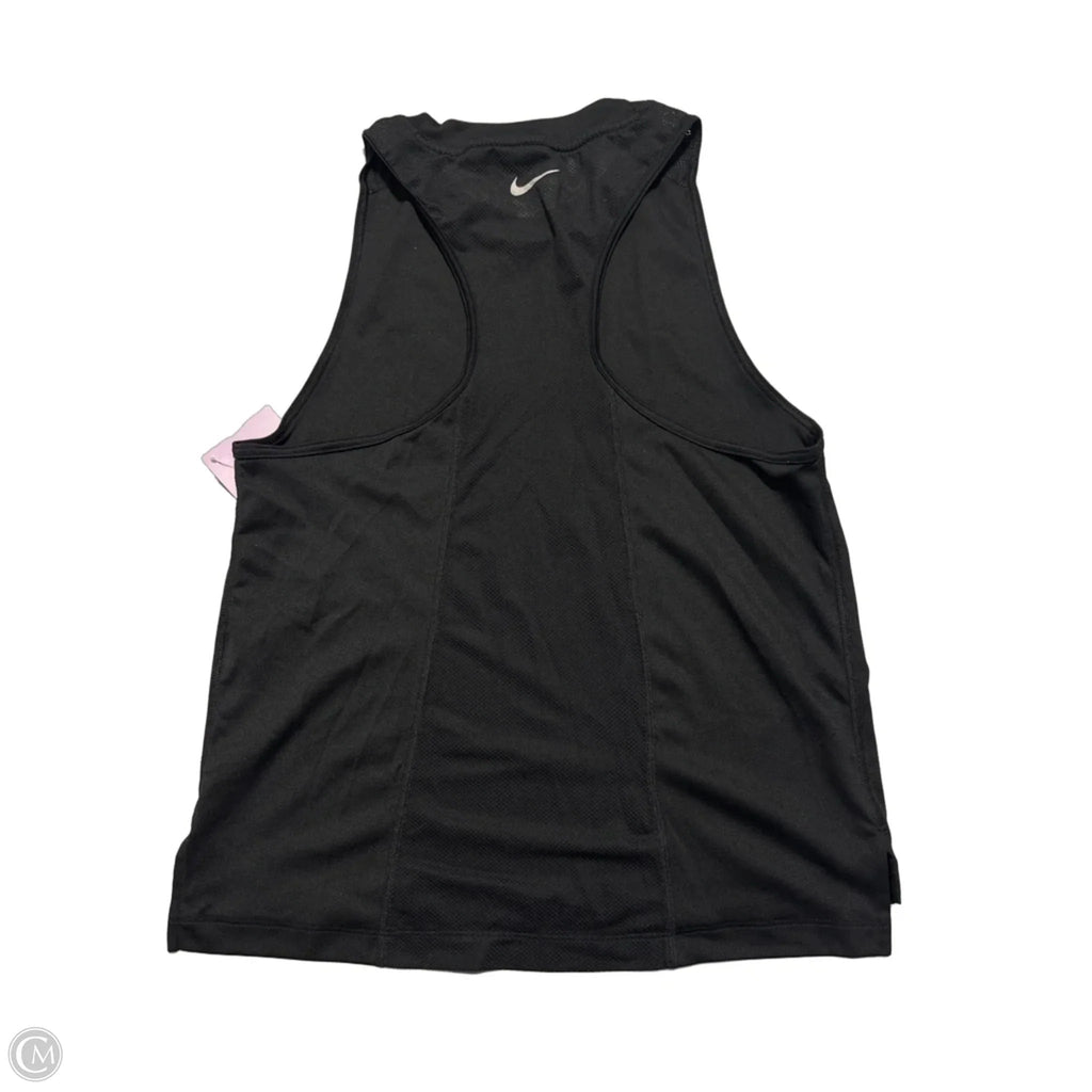 Athletic Tank Top By Nike In Black, Size: S