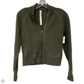 Athletic Jacket By Lululemon In Green, Size: 2