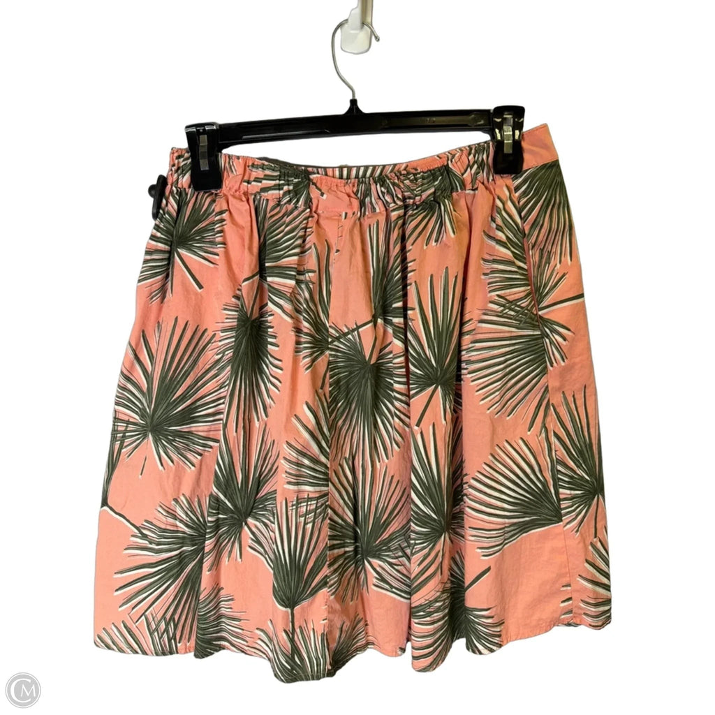 Skirt Mini & Short By A New Day In Peach, Size: Xl
