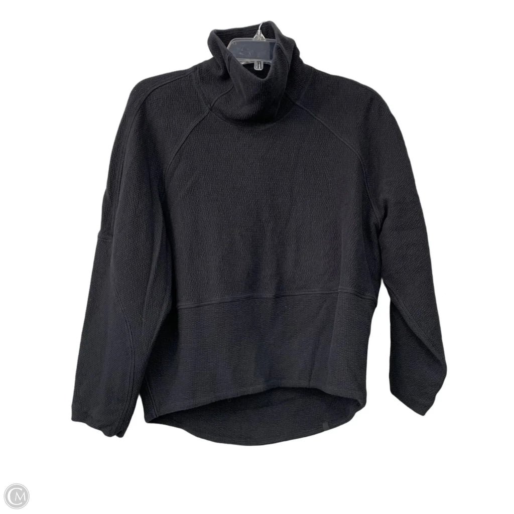 Sweatshirt Collar By Lululemon In Black, Size: 2