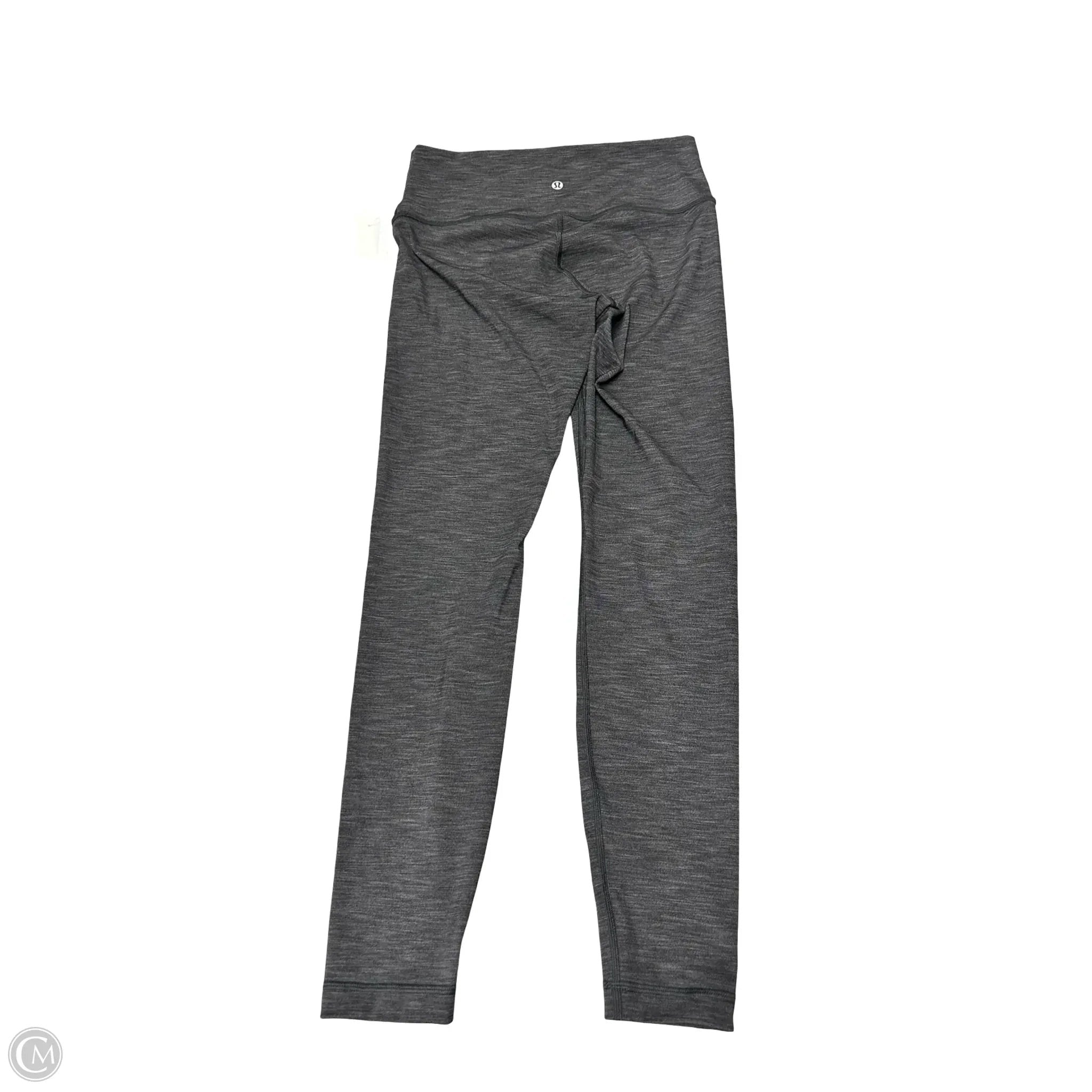 Athletic Leggings By Lululemon In Grey, Size: 8