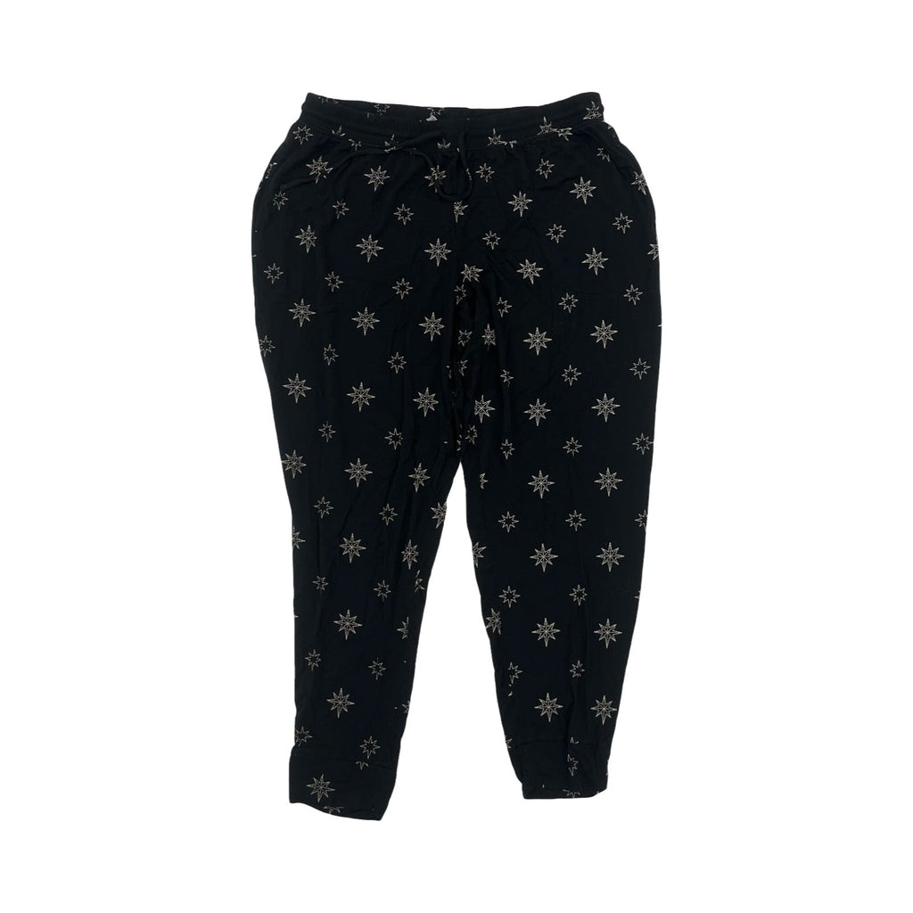 Pajamas 2Pc By Soma In Black & Cream, Size:L