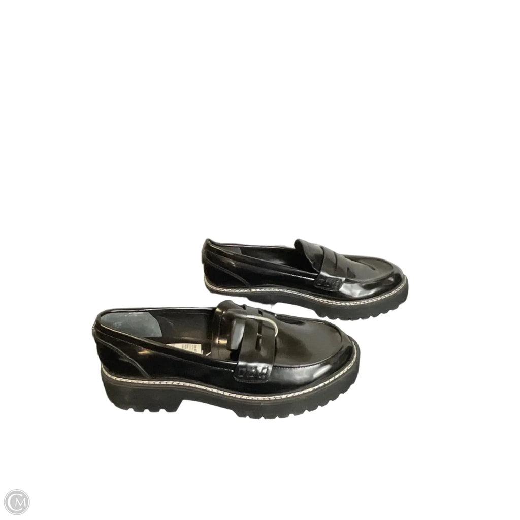 Shoes Flats By Calvin Klein In Black, Size: 9.5