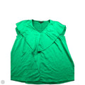 Blouse Short Sleeve By Lane Bryant In Green, Size: 18