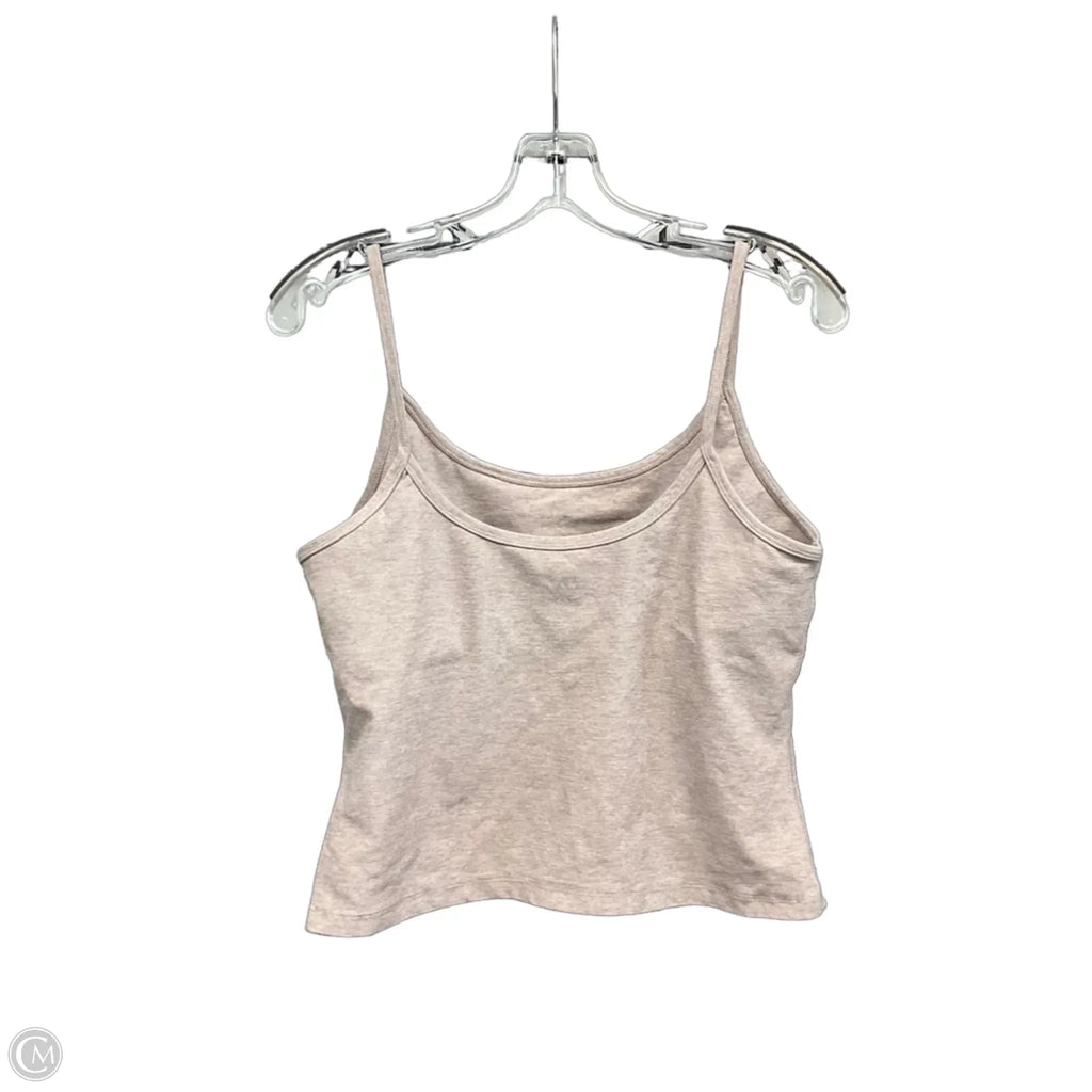 Athletic Tank Top By Beyond Yoga In Tan, Size: Xl