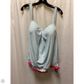 Swimsuit Top By Clothes Mentor In Blue, Size: 16