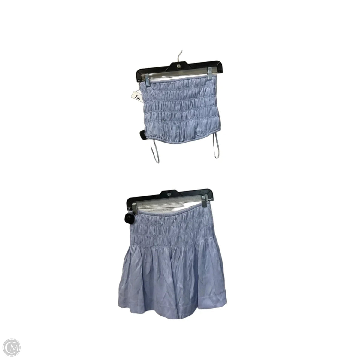 Skirt Set 2pc By Cmc In Blue, Size: S