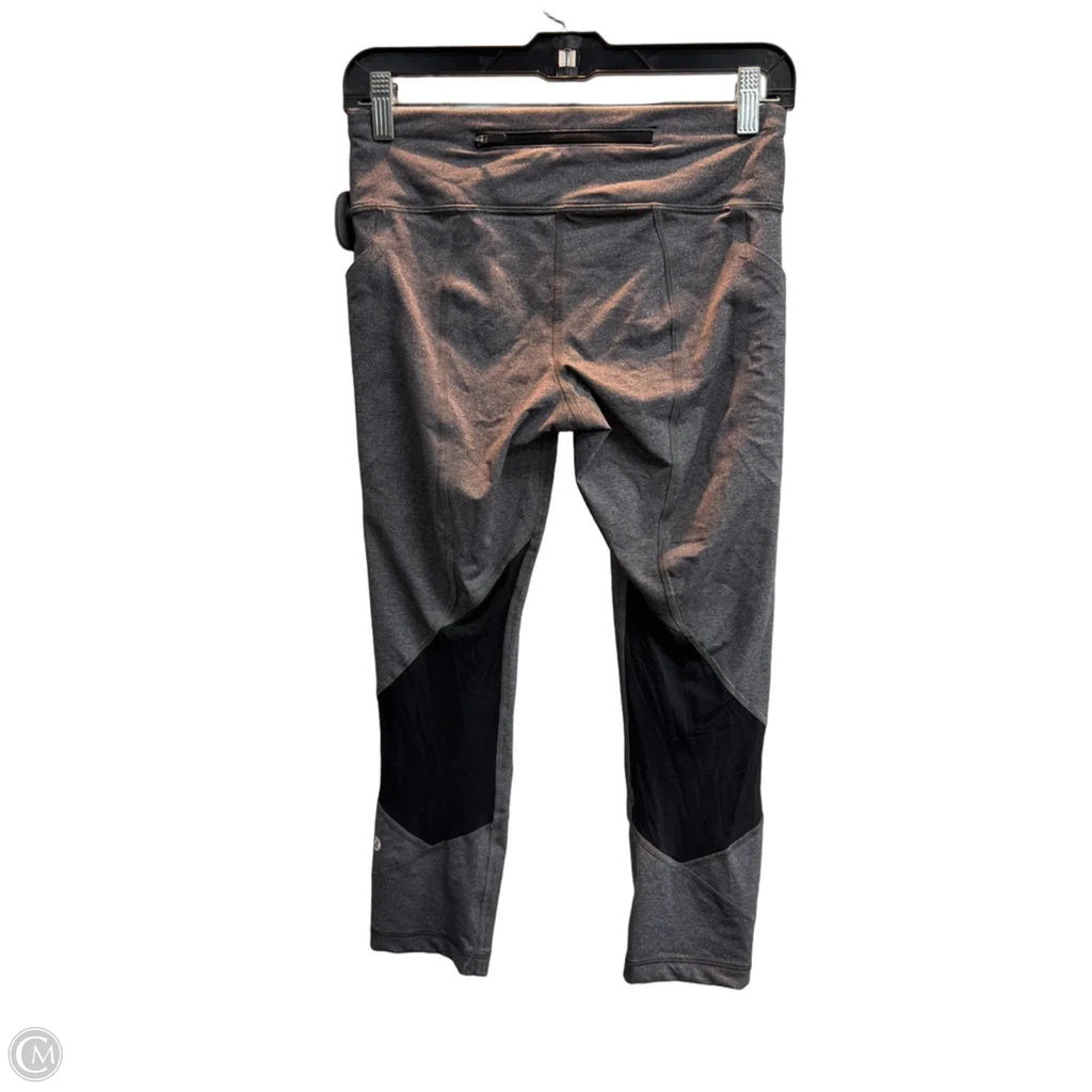 Athletic Leggings By Lululemon In Grey, Size: S