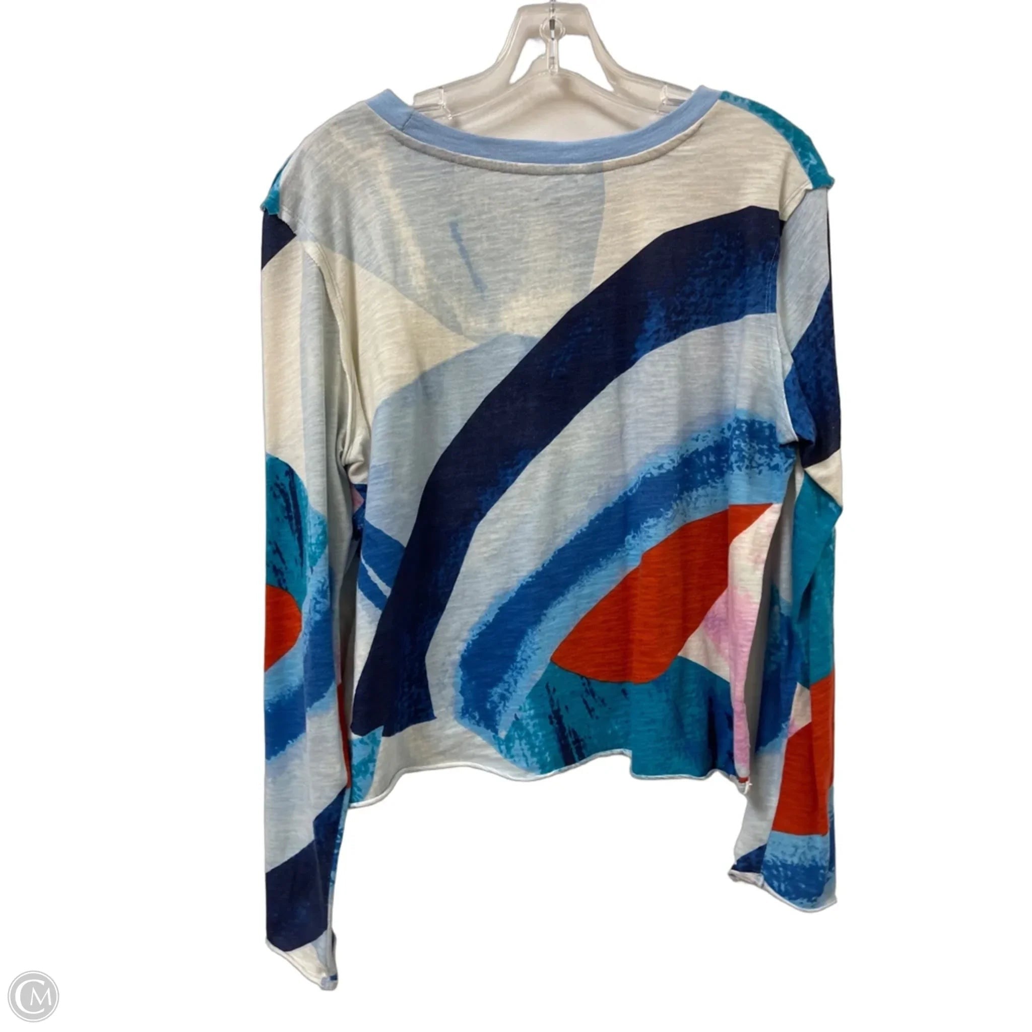 Top Long Sleeve By Maeve In Blue, Size: M