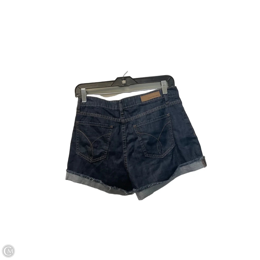 Shorts By Calvin Klein In Blue Denim, Size: 4
