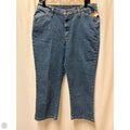 Jeans Cropped By Riders In Blue Denim, Size: 16