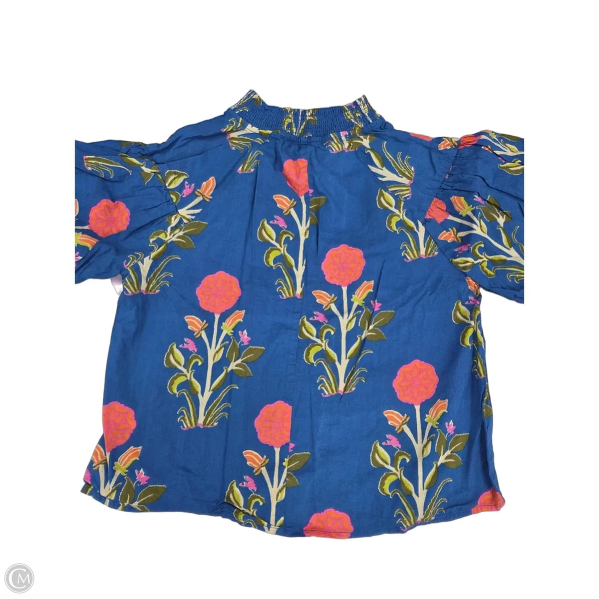 Top Short Sleeve By Thml In Blue, Size: Xs
