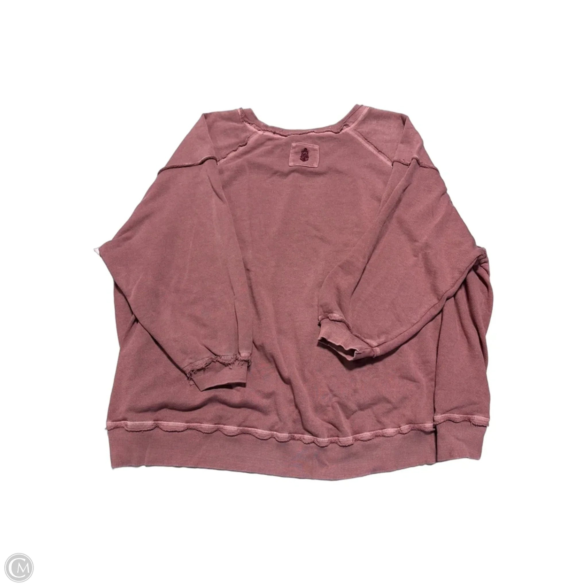 Top Long Sleeve By Free People In Purple, Size: S