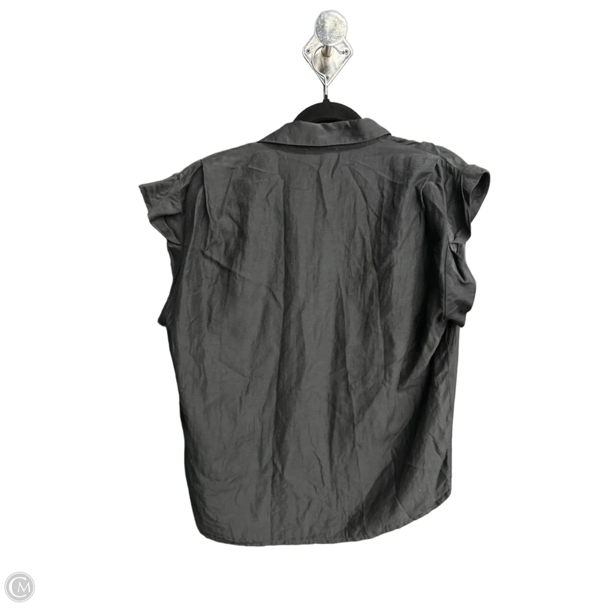 Top Short Sleeve By 7 For All Mankind In Black, Size: M