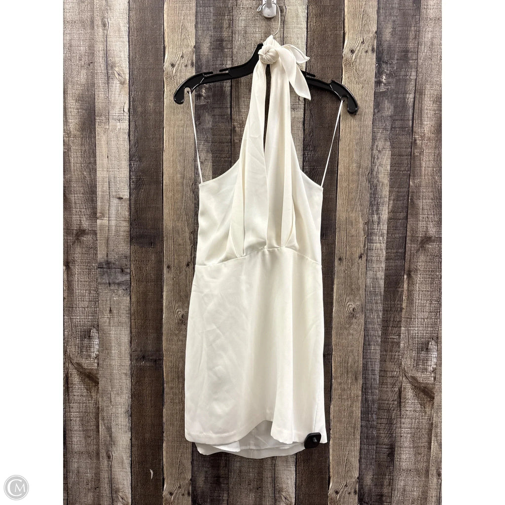 Dress Party Short By Amanda Uprichard In White, Size: M
