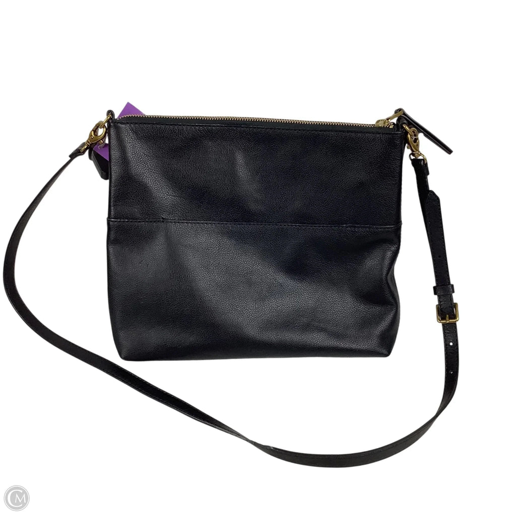 Crossbody Leather By Fossil, Size: Medium