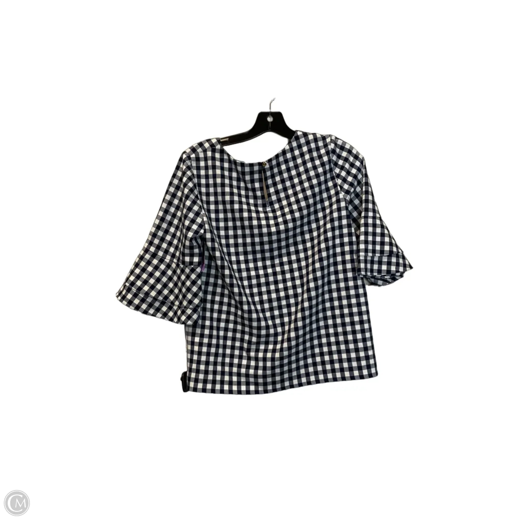 Top 3/4 Sleeve By Draper James In Navy, Size: S