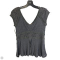 Top Short Sleeve By Free People In Grey, Size: S