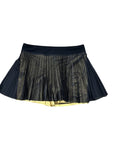 Athletic Skort By Clothes Mentor In Black & Gold, Size:Xl