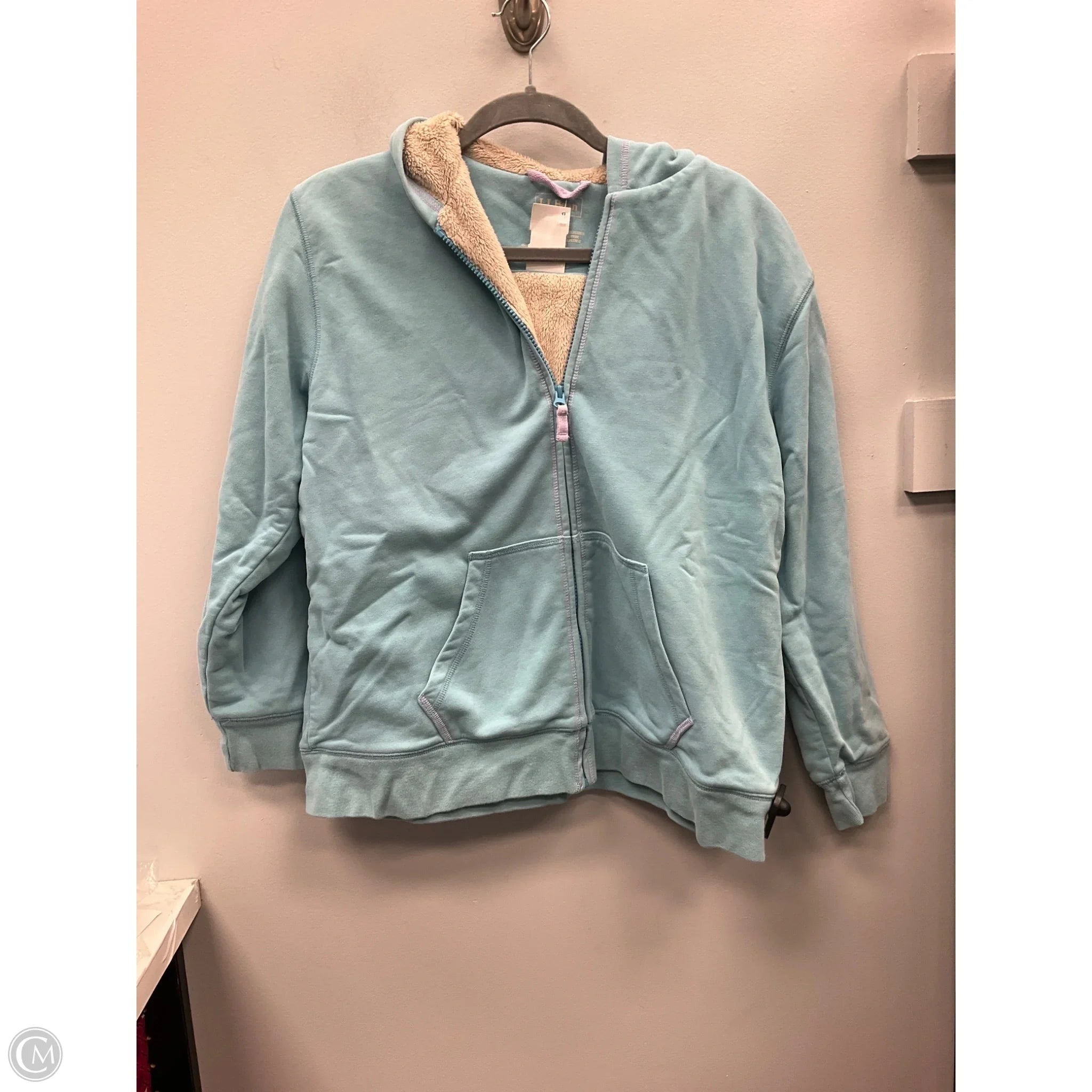 Sweatshirt Hoodie By L.l. Bean In Blue, Size: Xl