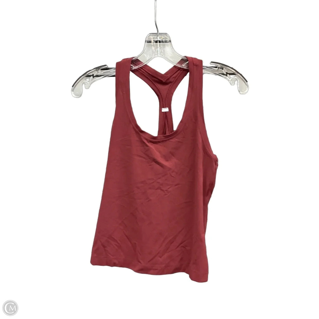Athletic Tank Top By Lululemon In Mauve, Size: 6