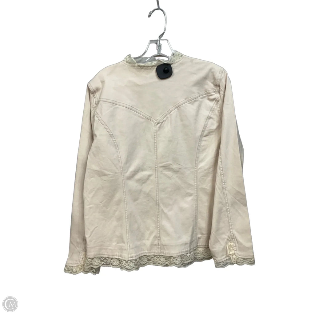 Jacket Other By St Johns Bay In Beige, Size: M