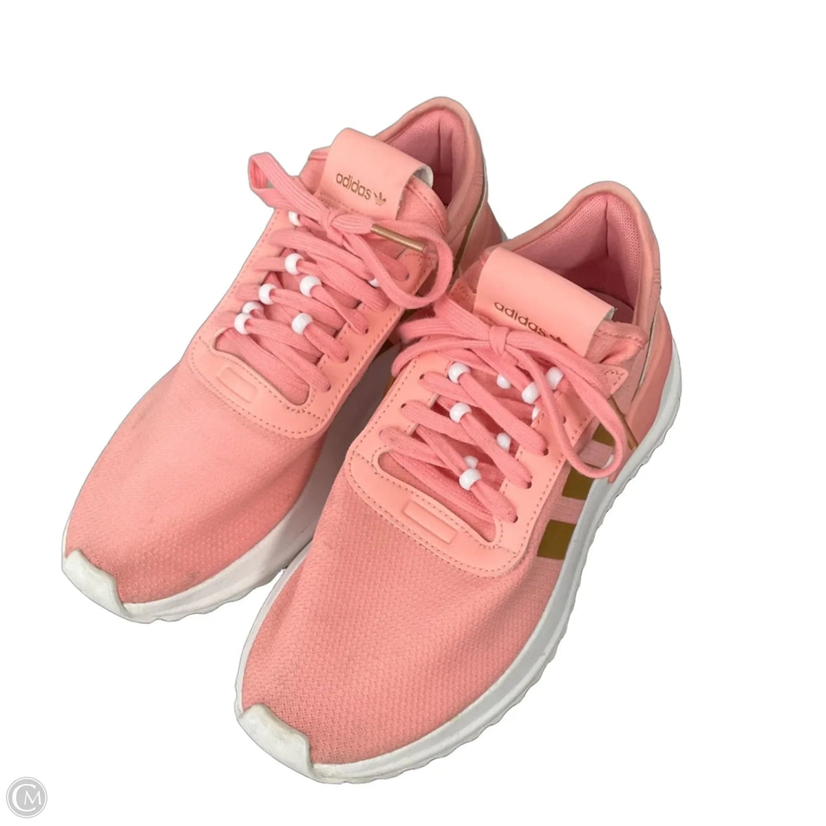 Shoes Athletic By Adidas In Pink, Size: 7