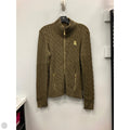 Sweater Cardigan By Ralph Lauren Black Label In Green, Size: L