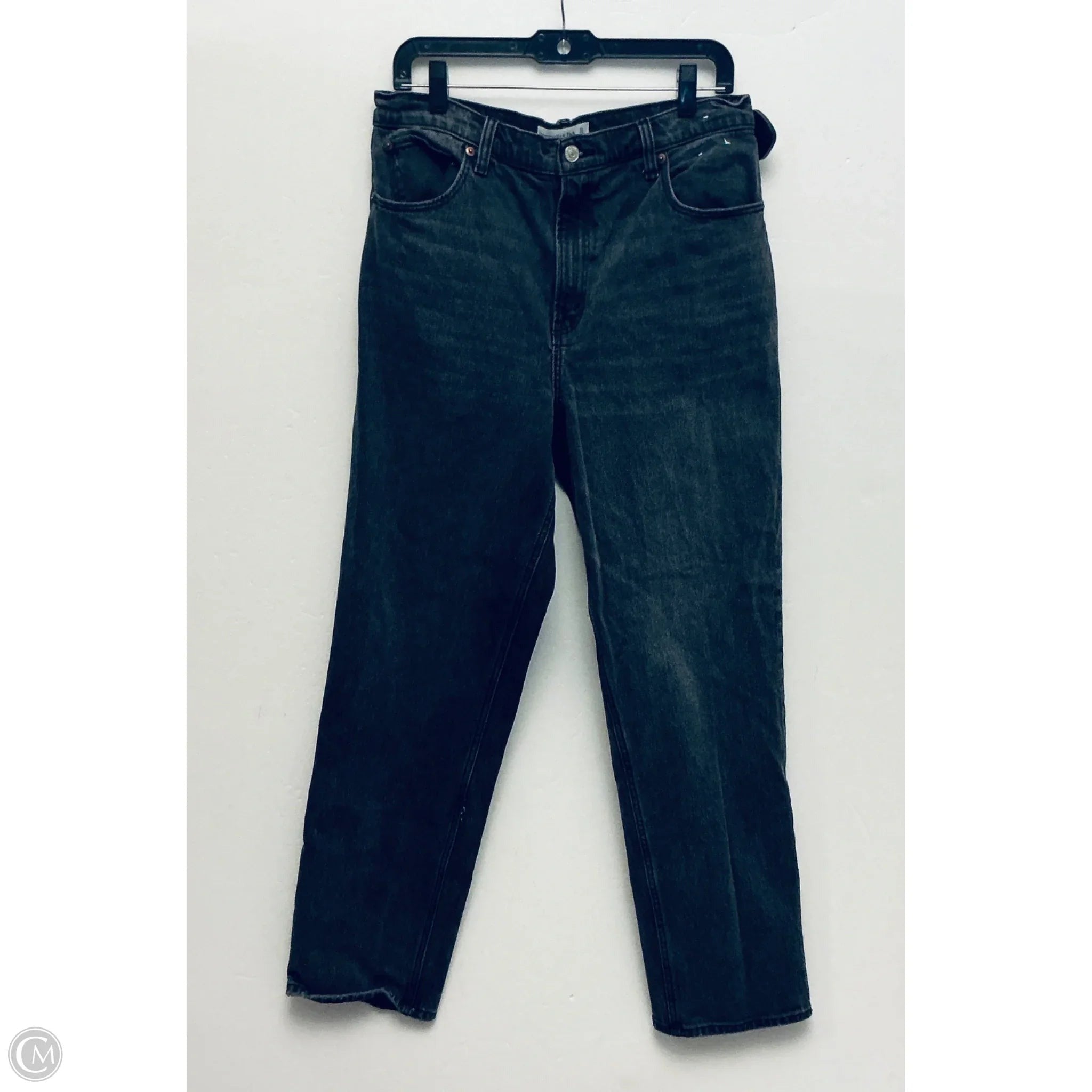 Jeans Boyfriend By Abercrombie And Fitch In Grey, Size: 12