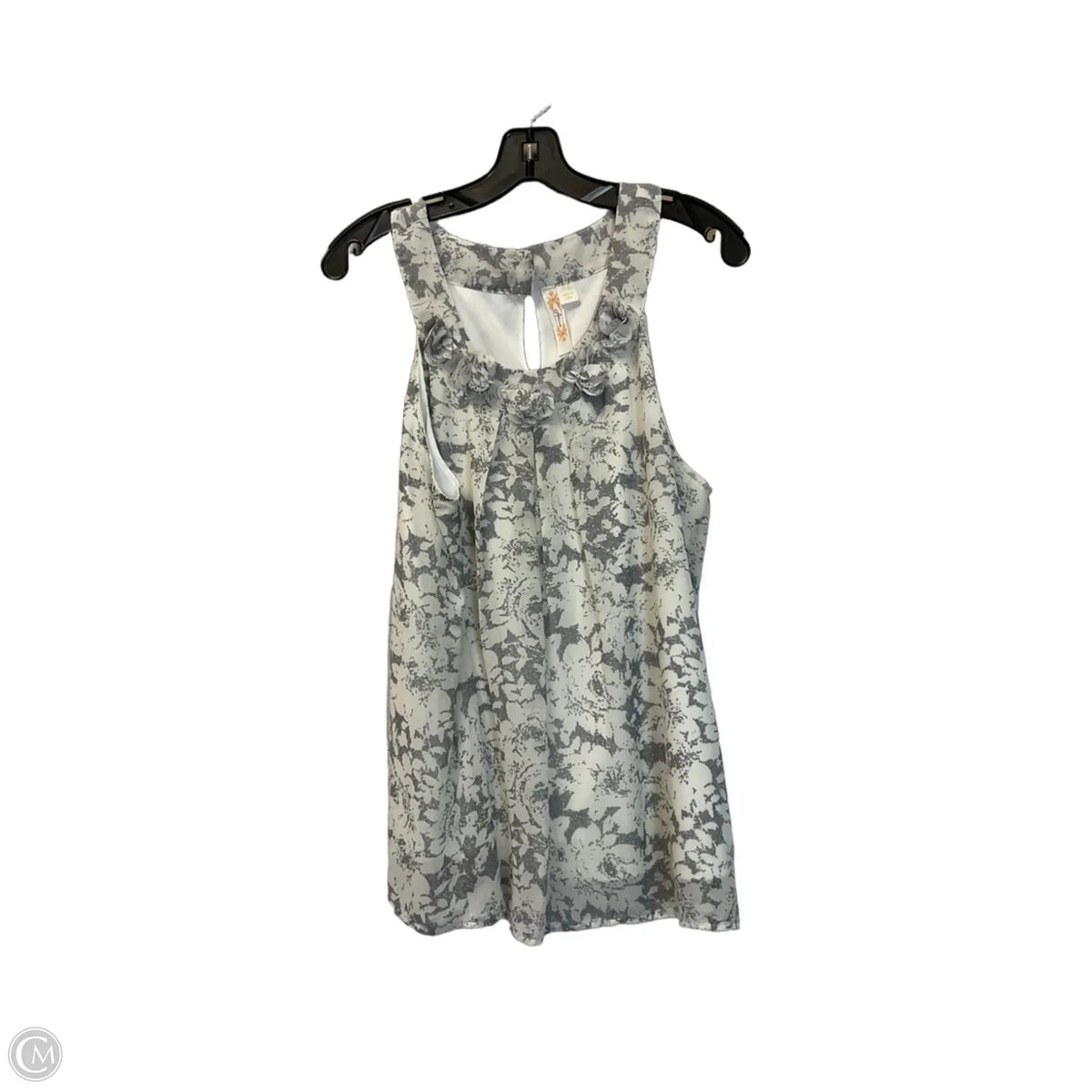 Top Sleeveless By Adiva In Animal Print, Size: Xl