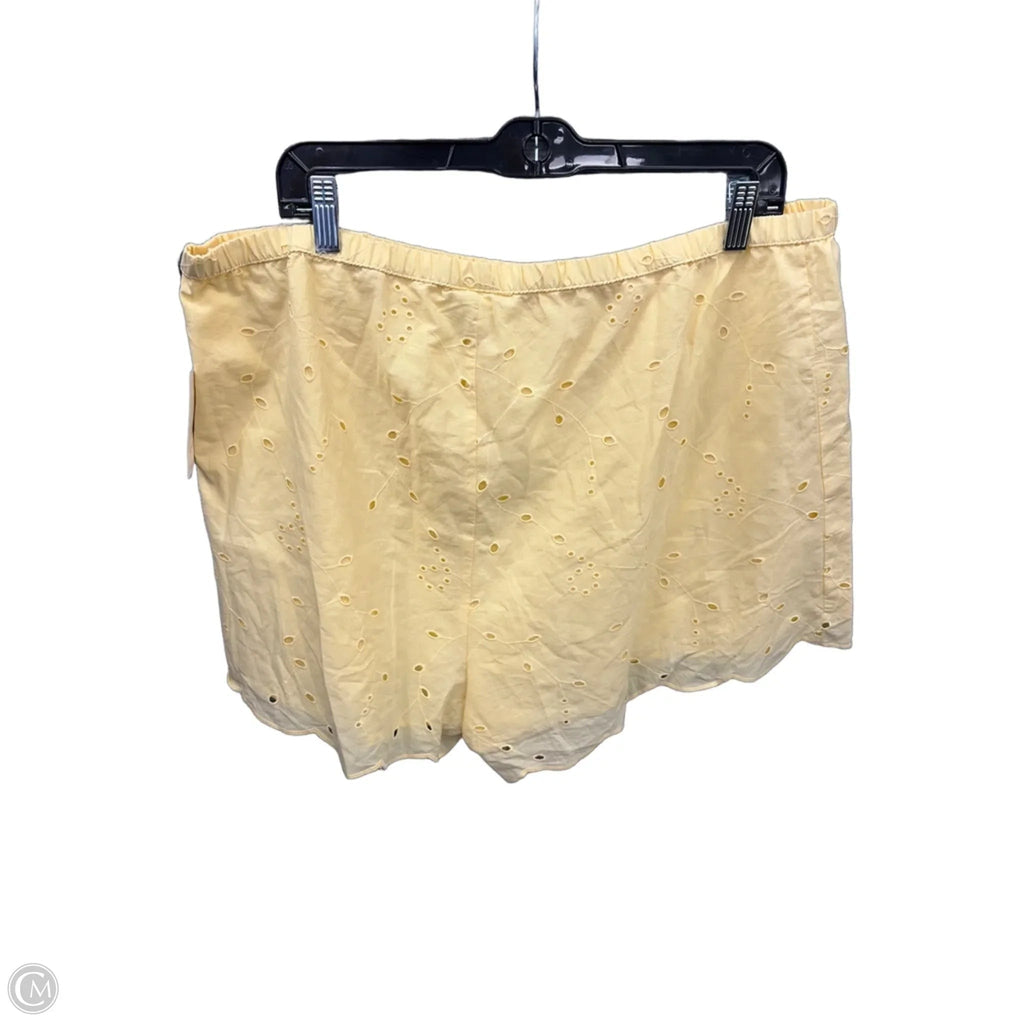 Shorts By A New Day In Yellow, Size: Xxl
